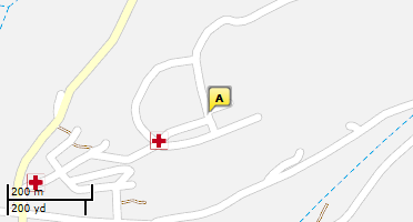 Location of business on map
