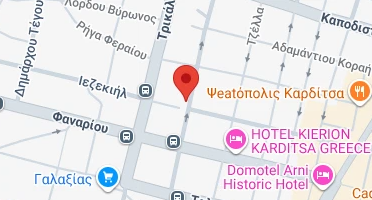 Location of business on map