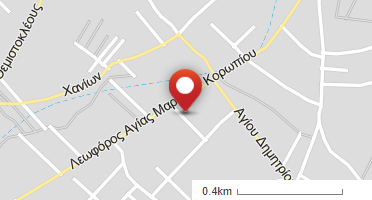 Χάρτης και σημείο της επιχείρησης