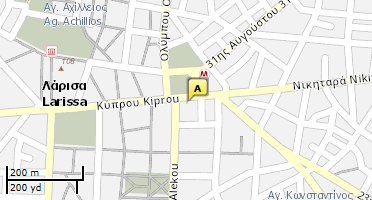 Χάρτης και σημείο της επιχείρησης