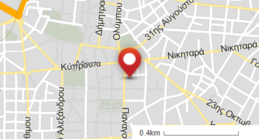 Location of business on map