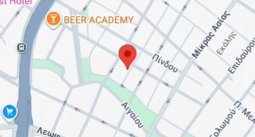 Location of business on map