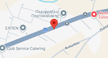 Location of business on map