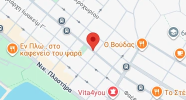 Location of business on map