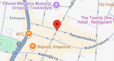 Location of business on map