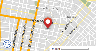 Location of business on map