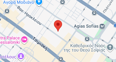 Location of business on map