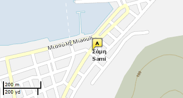 Location of business on map