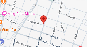 Location of business on map