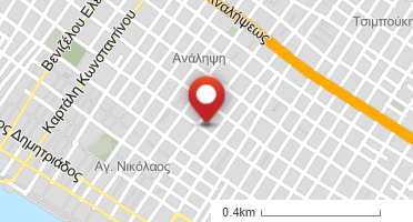 Location of business on map