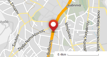 Location of business on map