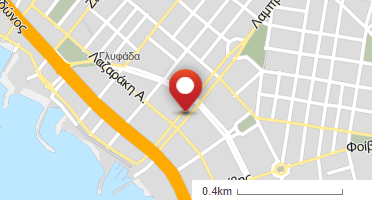 Location of business on map