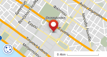 Location of business on map