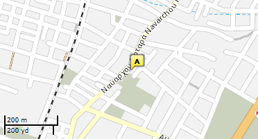 Location of business on map