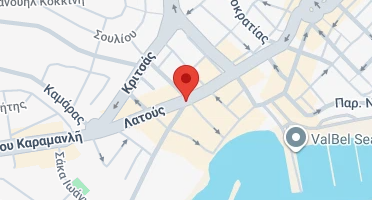 Χάρτης και σημείο της επιχείρησης