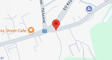 Location of business on map