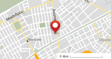 Location of business on map
