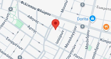 Χάρτης και σημείο της επιχείρησης