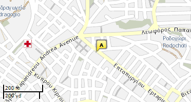 Χάρτης και σημείο της επιχείρησης