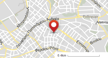 Location of business on map