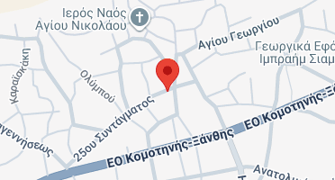 Location of business on map