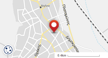 Location of business on map