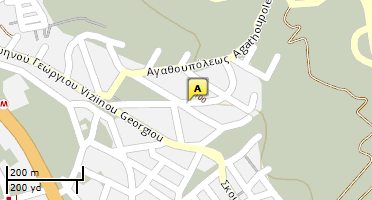Location of business on map