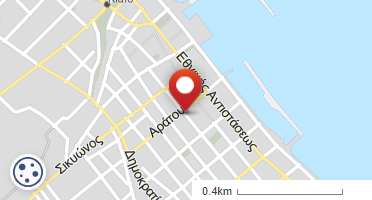 Location of business on map