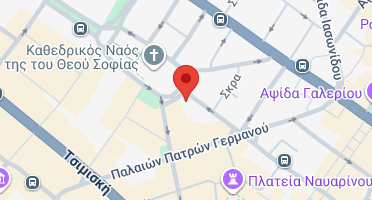 Location of business on map