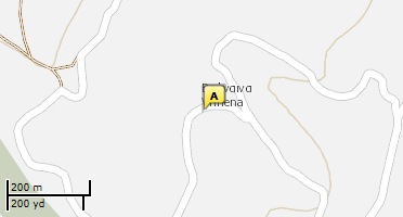 Location of business on map