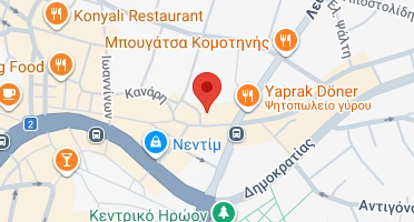 Χάρτης και σημείο της επιχείρησης