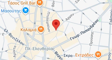 Χάρτης και σημείο της επιχείρησης