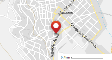 Location of business on map