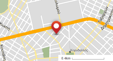 Location of business on map