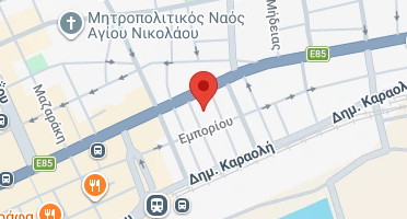 Χάρτης και σημείο της επιχείρησης