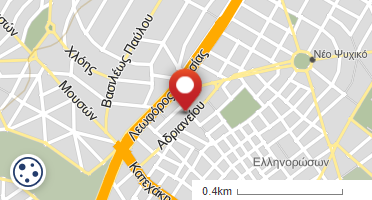 Location of business on map