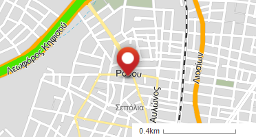 Location of business on map