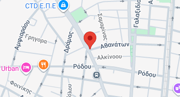 Location of business on map