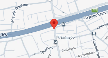 Location of business on map