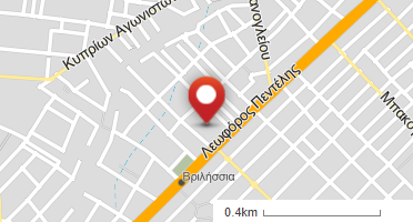 Location of business on map