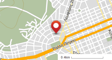 Location of business on map