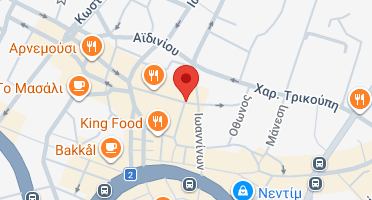 Location of business on map