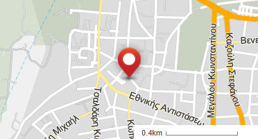 Location of business on map