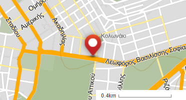 Location of business on map
