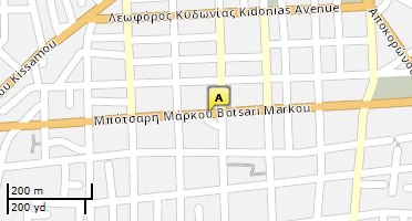 Χάρτης και σημείο της επιχείρησης