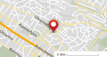 Location of business on map