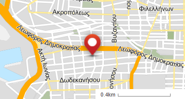 Χάρτης και σημείο της επιχείρησης