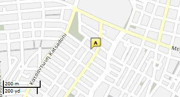 Location of business on map