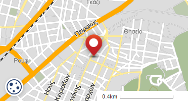 Location of business on map