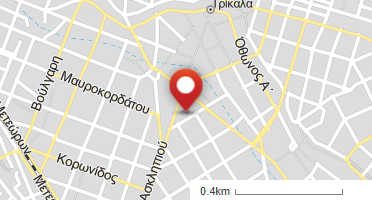 Location of business on map